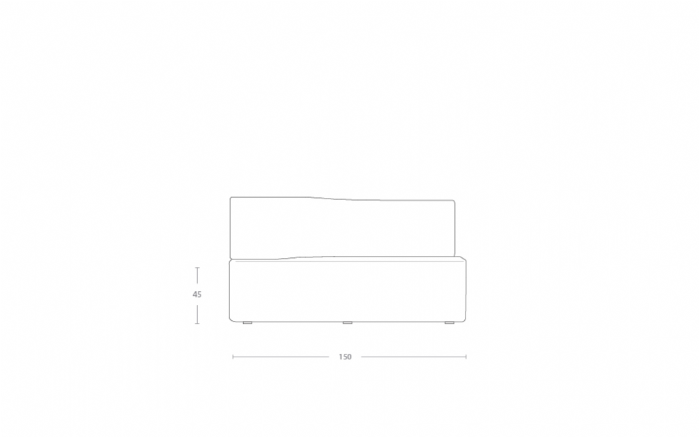 Dimensoes do produto sofa berg